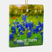 Texas-Hügel-LandBluebonnets besitzen Foto-Reise Keramikornament (Rechts)