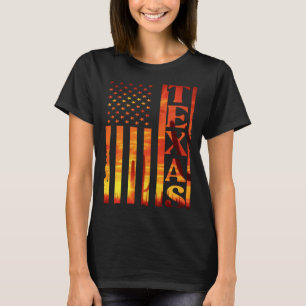 Texas Huston Longhorn Rodeo Alamo San Antonio Wie  T-Shirt