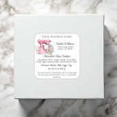 Texas Hütte Law - Etikett Quadratischer Aufkleber