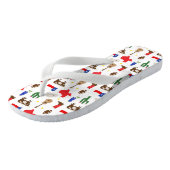 Texas Icons Badesandalen (Schrägansicht)