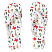 Texas Icons Badesandalen (Fußbett)