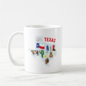 Texas Icons Coffee Tasse (Links)