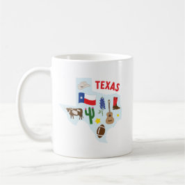 Texas Icons Coffee Tasse