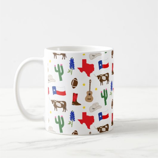 Texas Icons Kaffeetasse (Links)