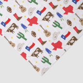 Texas Icons Seidenpapier (Detail)