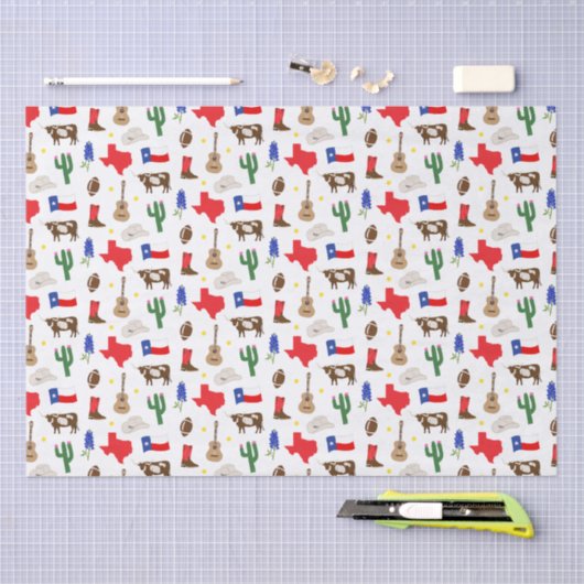 Texas Icons Seidenpapier (Handwerk)