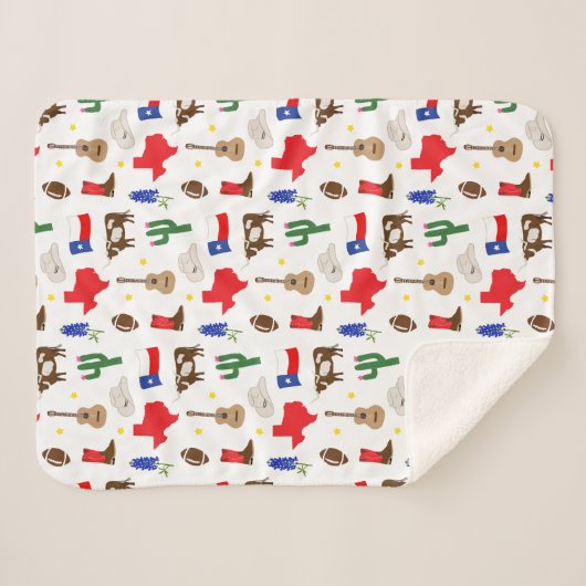 Texas Icons Sherpadecke (Vorderseite (Horizontal))
