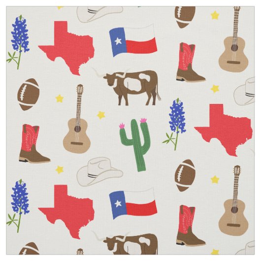 Texas Icons Stoff (Muster)
