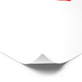 Texas im Herzen Fotodruck (Ecke)