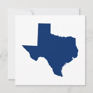 Texas in Blue Einladung