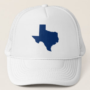 Texas in Blue Truckerkappe