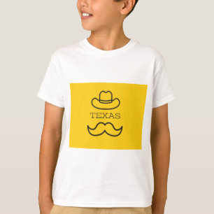 Texas in Gelb 2 T-Shirt