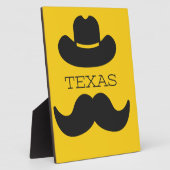 Texas in gelb fotoplatte (Seite)