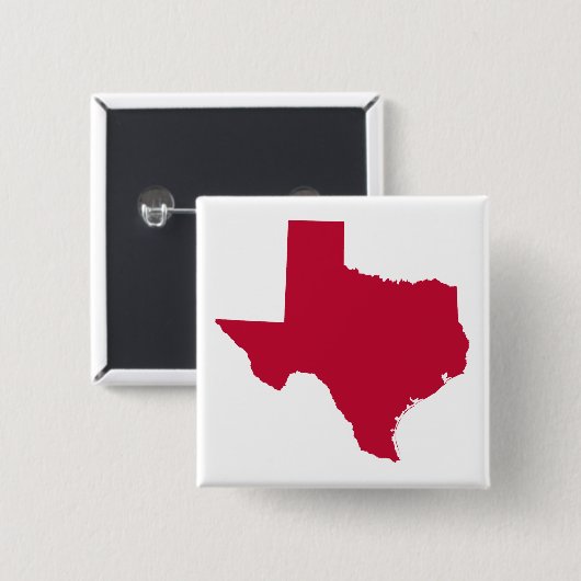 Texas in Red Button (Vorne & Hinten)