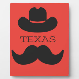 Texas in RED Fotoplatte