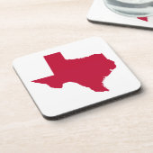 Texas in Red Untersetzer (Linke Seite)