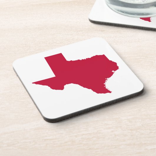 Texas in Red Untersetzer (Linke Seite)