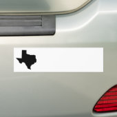 Texas in Schwarz und Weiß Autoaufkleber (Auf Auto)