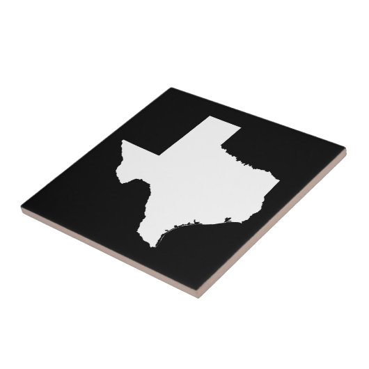 Texas in Weiß und Schwarz Fliese (Seite)