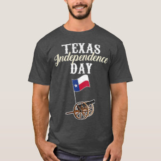 Texas Independence Day Historical State T-Shirt