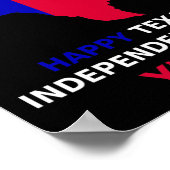 Texas Independence Day Poster (Ecke)