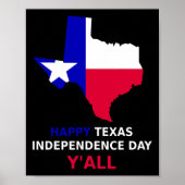 Texas Independence Day Poster (Vorne)