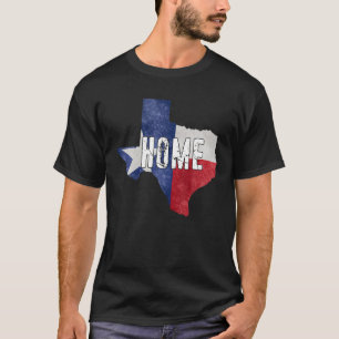 Texas Independence Day T Shirt Zuhause Grunge Flag