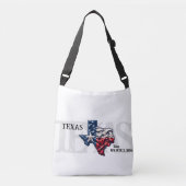 Texas Independence Day Tote Bag Tragetaschen Mit Langen Trägern (Vorderseite)