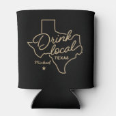 Texas Individuelle Name Dosenkühler (Rückseite)