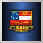 Texas Infantry Poster (Vorne)