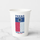 Texas insgesamt Eclipse Papier Cups Pappbecher (Rückseite)