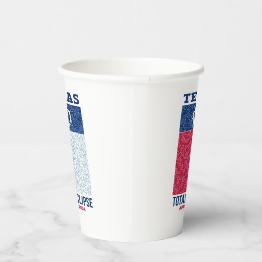 Texas insgesamt Eclipse Papier Cups Pappbecher (Rechts)