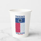 Texas insgesamt Eclipse Papier Cups Pappbecher (Vorderseite)