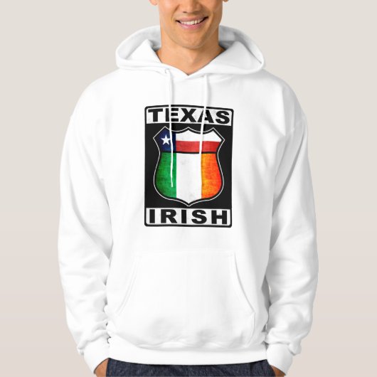 Texas Irish American Hoodie (Vorderseite)