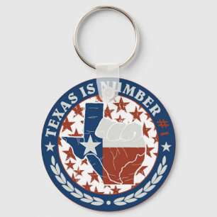 Texas ist Nummer Eins Schlüsselanhänger