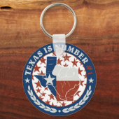 Texas ist Nummer Eins Schlüsselanhänger (Vorderseite)