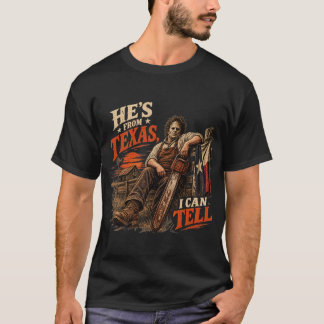 Texas ist tief verwurzelt, Chainsaw-Horror-Hallowe T-Shirt