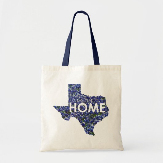 Texas ist Zuhause Bluebonnet-Tasche Tragetasche (Vorne)