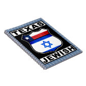 Texas Jewish American Notepad Notizblock (Rechte Seite)