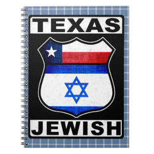 Texas Jewish American Notepad Notizblock