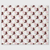 Texas Jingle Der ganze Weg Weihnachten Geschenkpapier (Flach)