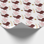 Texas Jingle Der ganze Weg Weihnachten Geschenkpapier (Ecke)