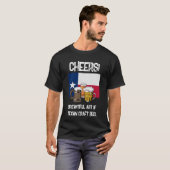 TEXAS jubelt! Bierbrauer T-Shirt (Vorne ganz)