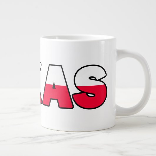 Texas Jumbo-Tasse (Rechts)