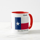 Texas-Kaffee-Tasse Tasse (VorderseiteRechts)