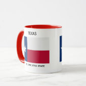 Texas-Kaffee-Tasse Tasse (Vorderseite Links)