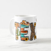 Texas Kaffeetasse (Vorderseite Links)