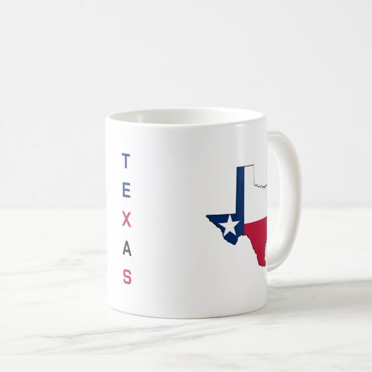 Texas Kaffeetasse (VorderseiteRechts)