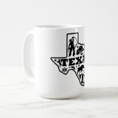 Texas Kaffeetasse (Vorderseite Links)
