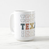 Texas Kaffeetasse (Vorderseite Links)